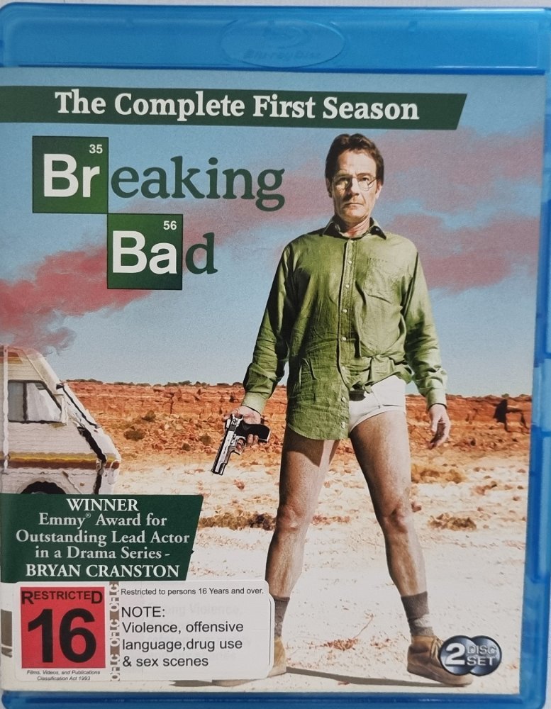 Breaking Bad - The Complete First Season (Blu Ray) - Vinyl Kitchen