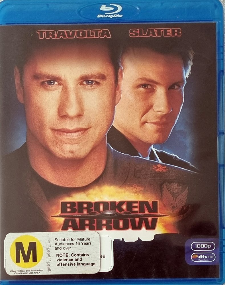 Broken Arrow - 1996 (Blu Ray) - Vinyl Kitchen