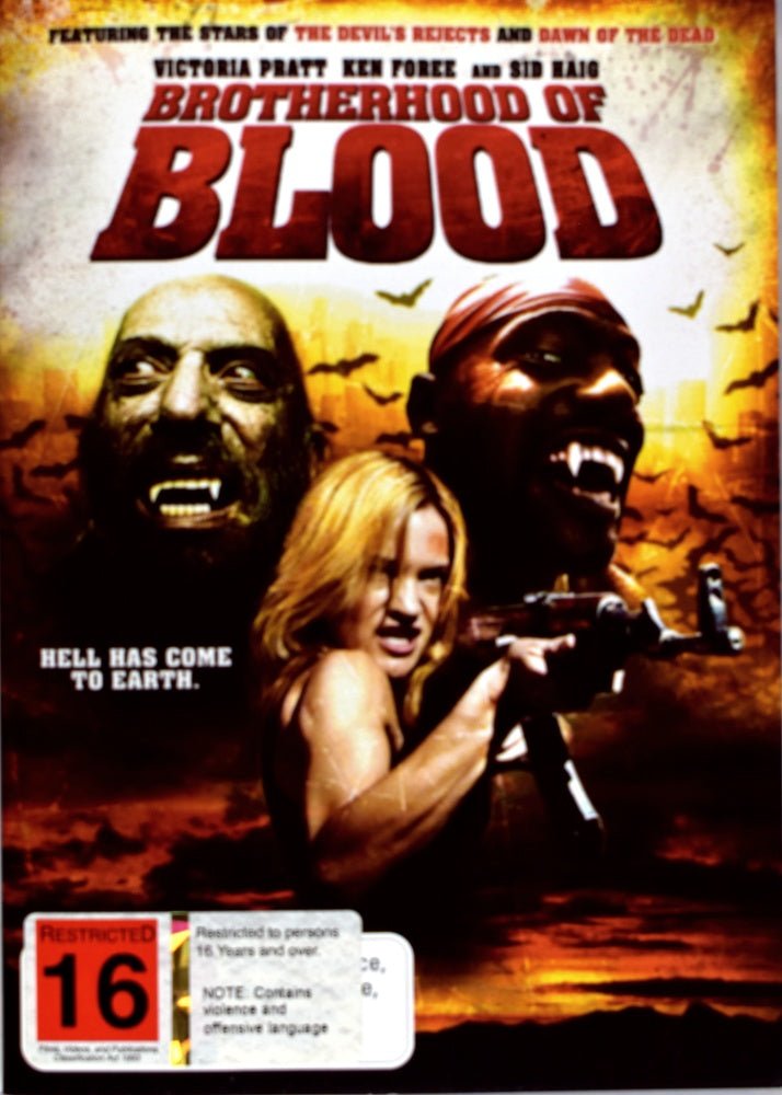 Brotherhood of Blood - 2007 (DVD) - Vinyl Kitchen