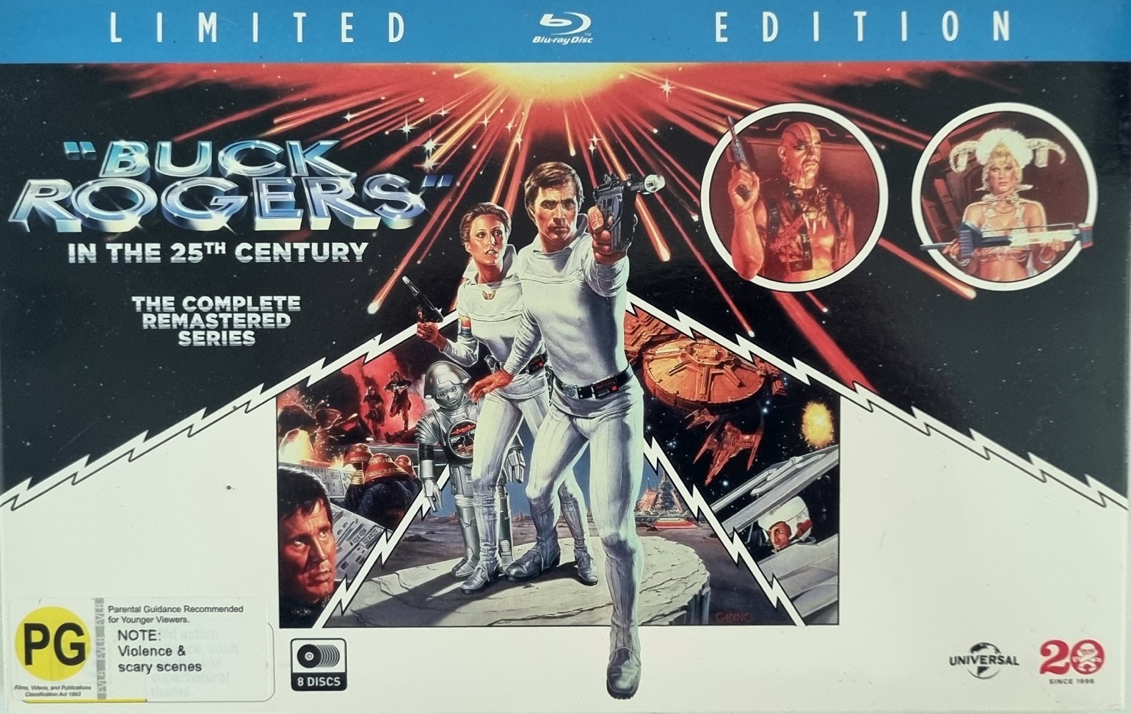 Buck Rogers in the 25th Century: Complete Series Limited Edition - 1980 (Blu Ray) - Vinyl Kitchen