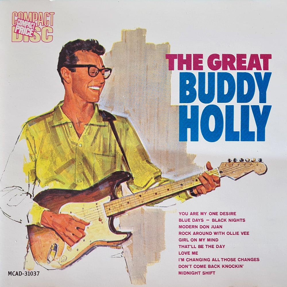 Buddy Holly - The Great Buddy Holly (CD) - Vinyl Kitchen