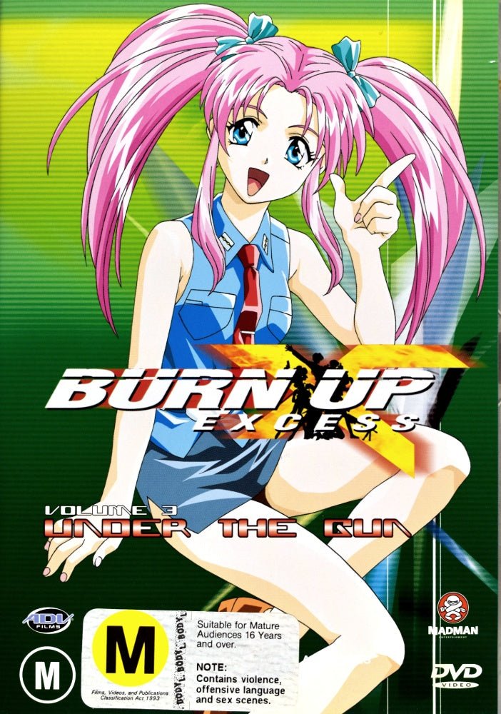 Burn Up Excess 3: Under The Gun - 1997 (DVD) - Vinyl Kitchen