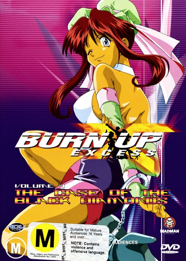 Burn Up Excess 4: The Case Of The Black Diamonds - 1997 (DVD) - Vinyl Kitchen