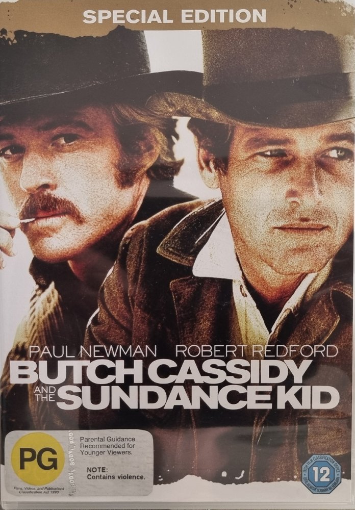 Butch Cassidy and the Sundance Kid (DVD) Region 2 - 1969 - Vinyl Kitchen