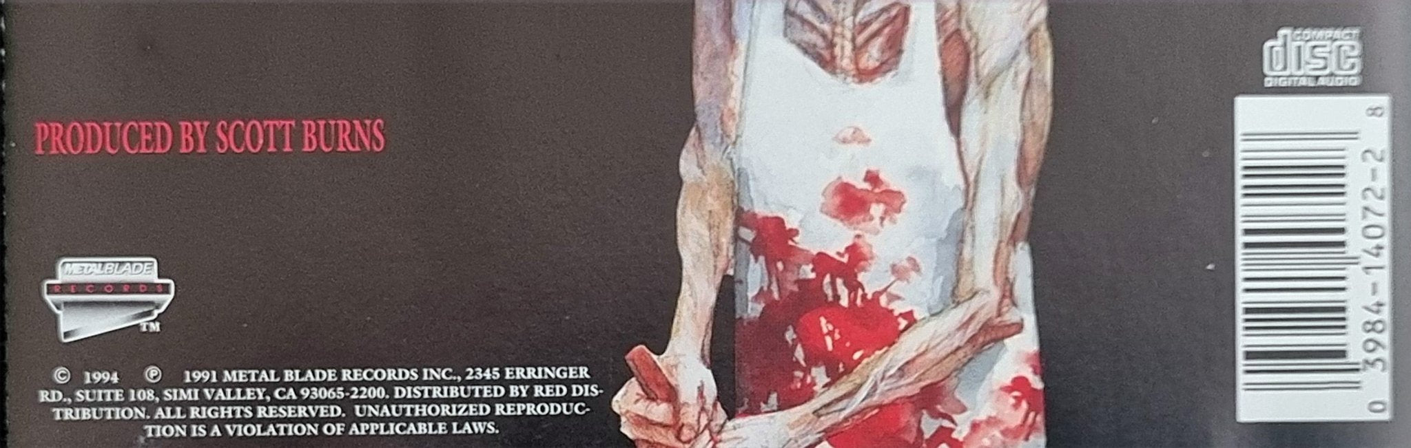 Cannibal Corpse - Butchered At Birth (CD) - Vinyl Kitchen