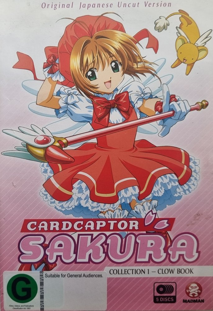 Cardcaptor Sakura: Collection 1 Clow Book Set - 1998 (DVD) - Vinyl Kitchen