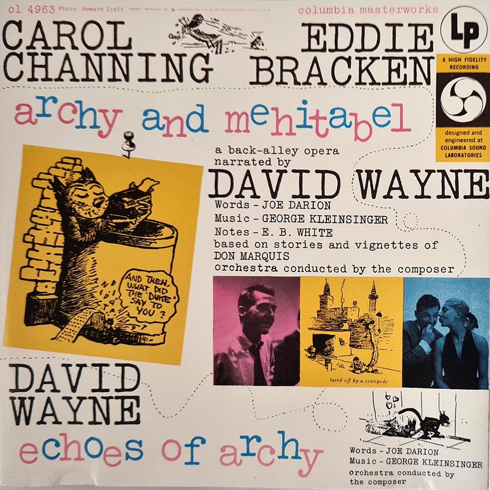 Carol Channing And Eddie Bracken - Carnival Of The Animals and more... (CD) - Vinyl Kitchen