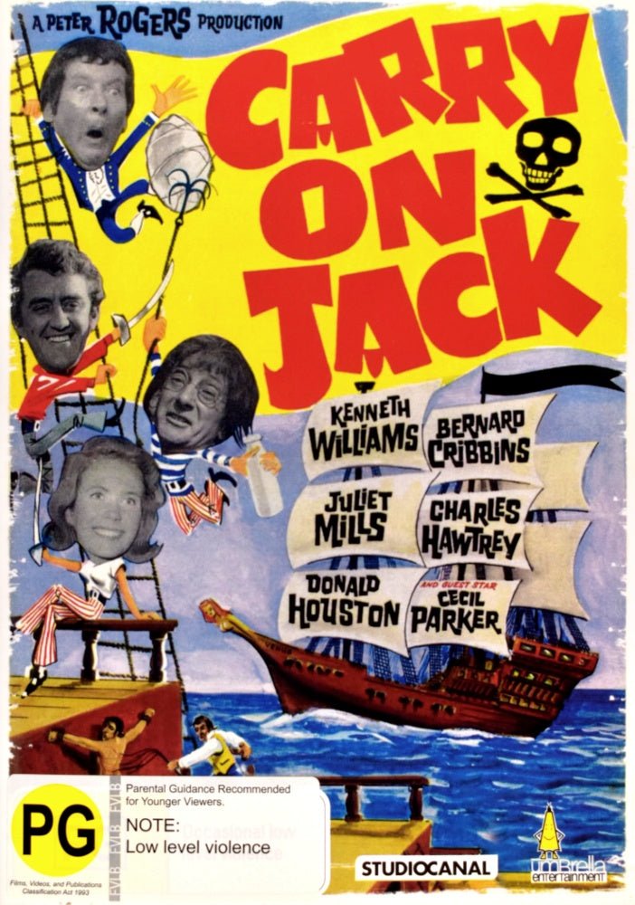 Carry on Jack - 1964 (DVD) - Vinyl Kitchen