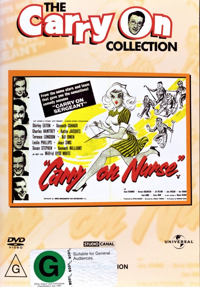 Carry on Nurse - 1959 (DVD) - Vinyl Kitchen