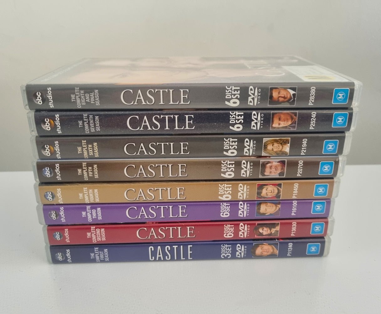 Castle - The Complete Series 1 - 8 (DVD) - Vinyl Kitchen