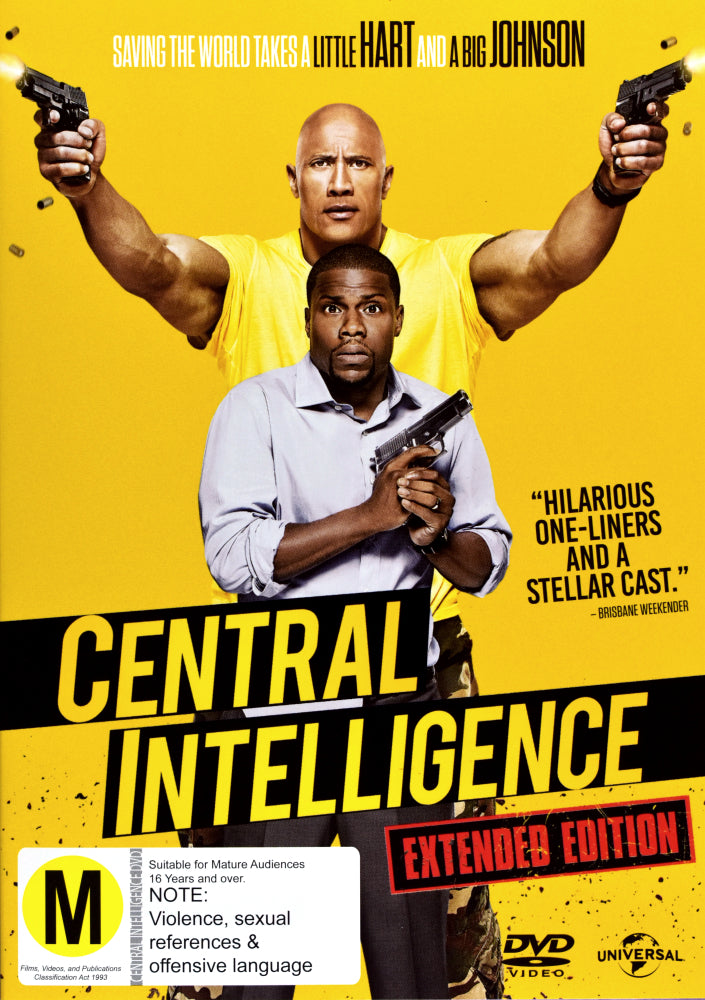 Central Intelligence - 2016 (DVD)