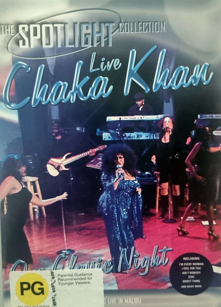 Chaka Khan One Classic Night Live (DVD) - Vinyl Kitchen