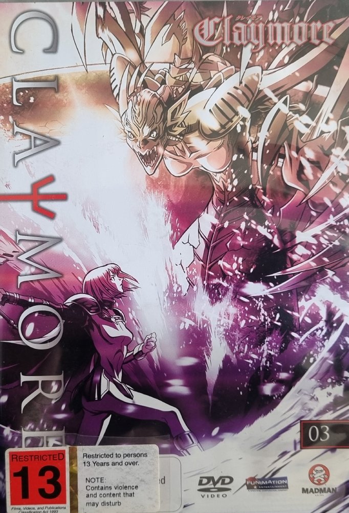 Claymore: Volume 3 - 2007 (DVD) - Vinyl Kitchen