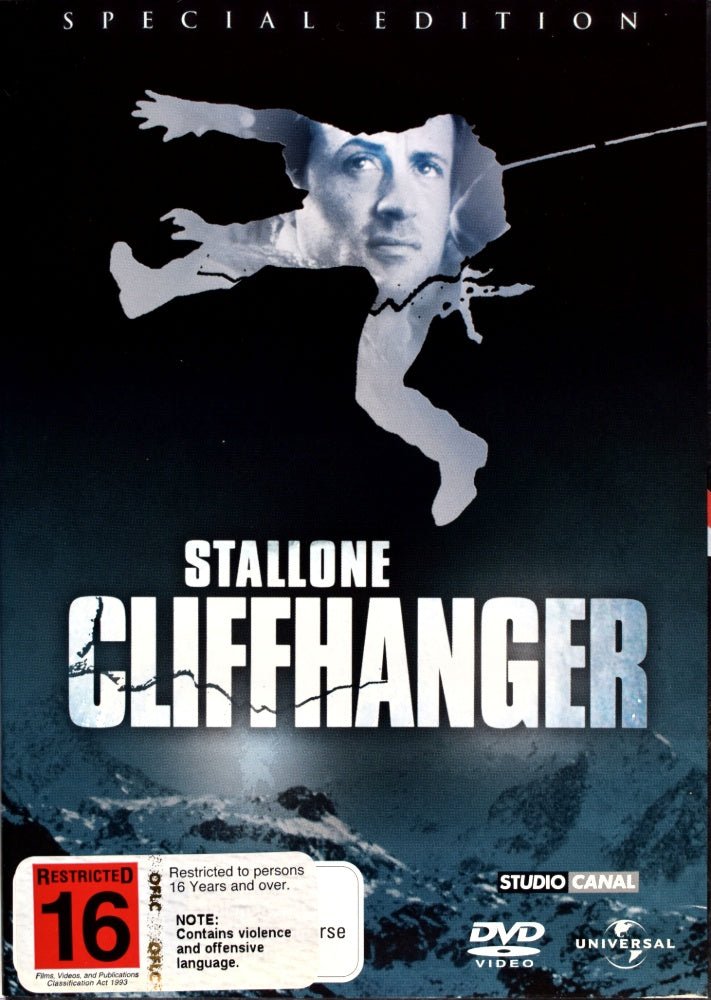 Cliffhanger - 1993 (DVD) - Vinyl Kitchen