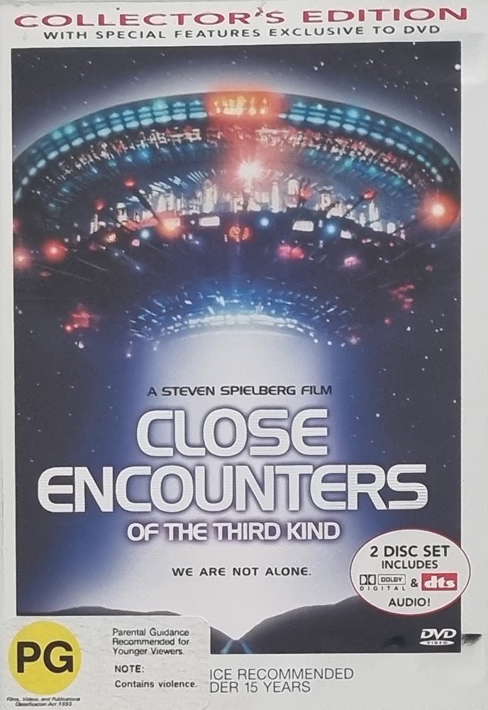 Close Encounters of the Third Kind - 2 Disc Edition - 1977 (DVD) - Vinyl Kitchen