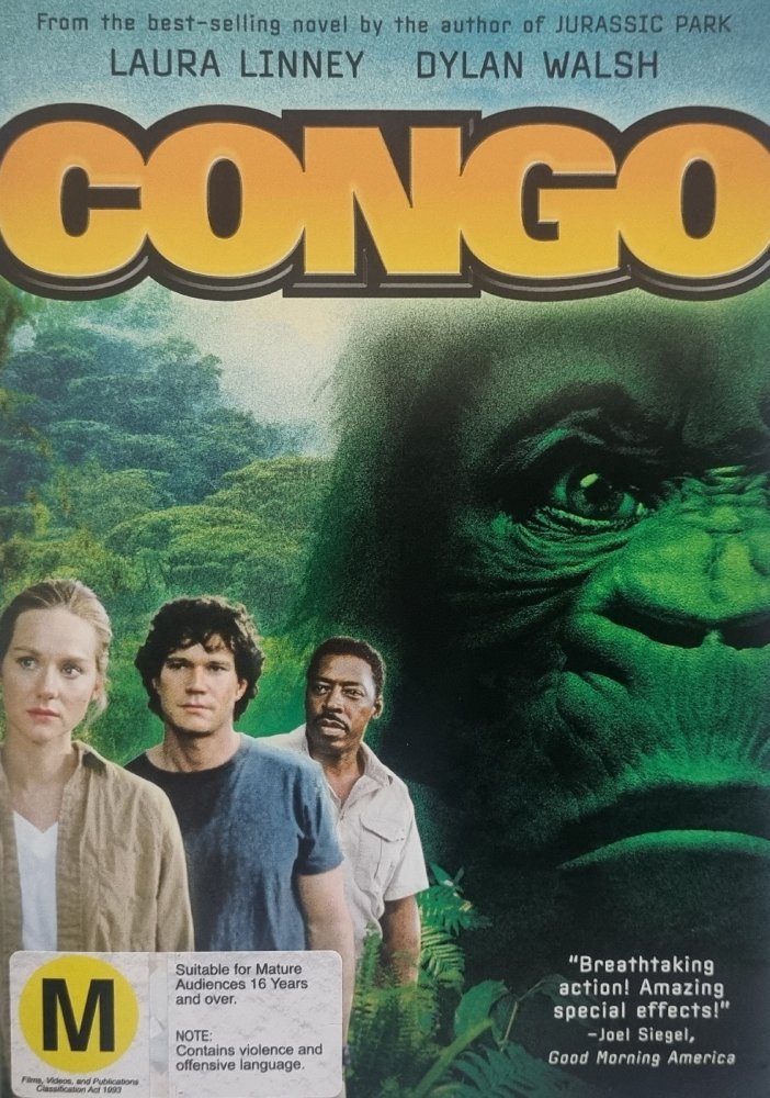 Congo - 1995 (DVD) - Vinyl Kitchen