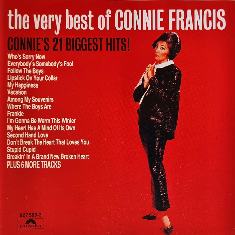 Connie Francis - The Very Best Of Connie Francis (CD) - Vinyl Kitchen
