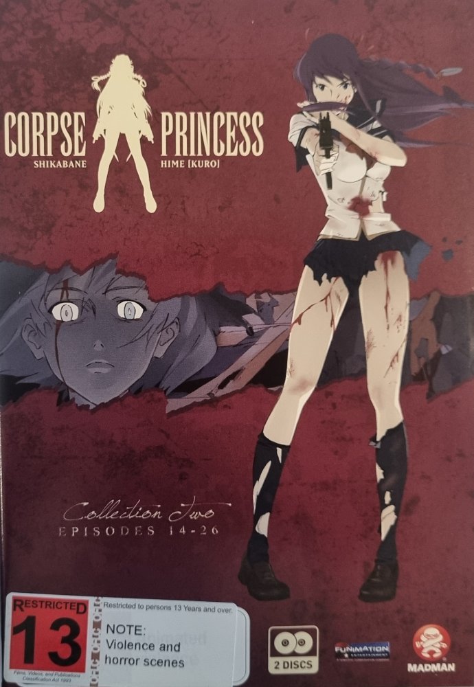 Corpse Princess: Episodes 14 - 26 - 2008 (DVD) - Vinyl Kitchen