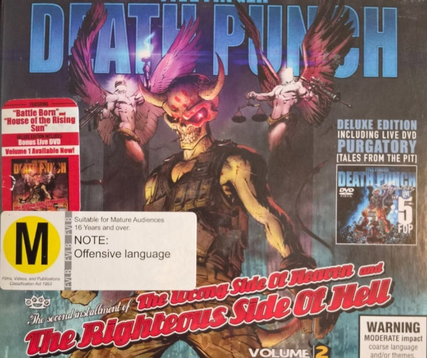 Five Finger Death Punch - The Wrong Side Of Heaven And The Righteous Side Of Hell, Volume 2 (CD/DVD)