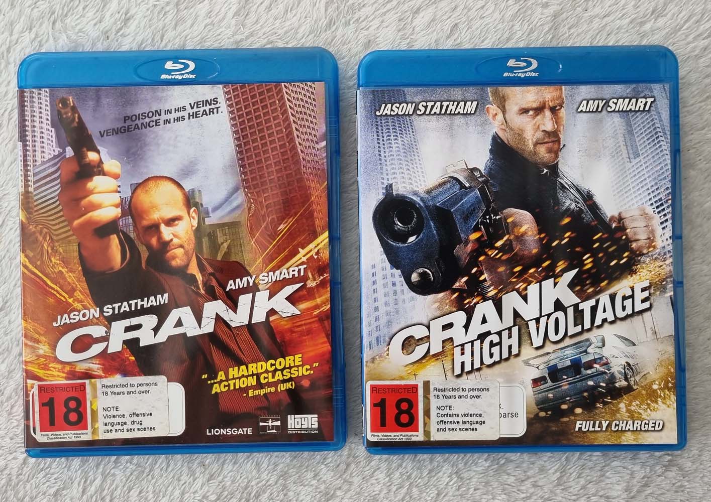 Crank / Crank High Voltage - 2009 (Blu Ray) - Vinyl Kitchen