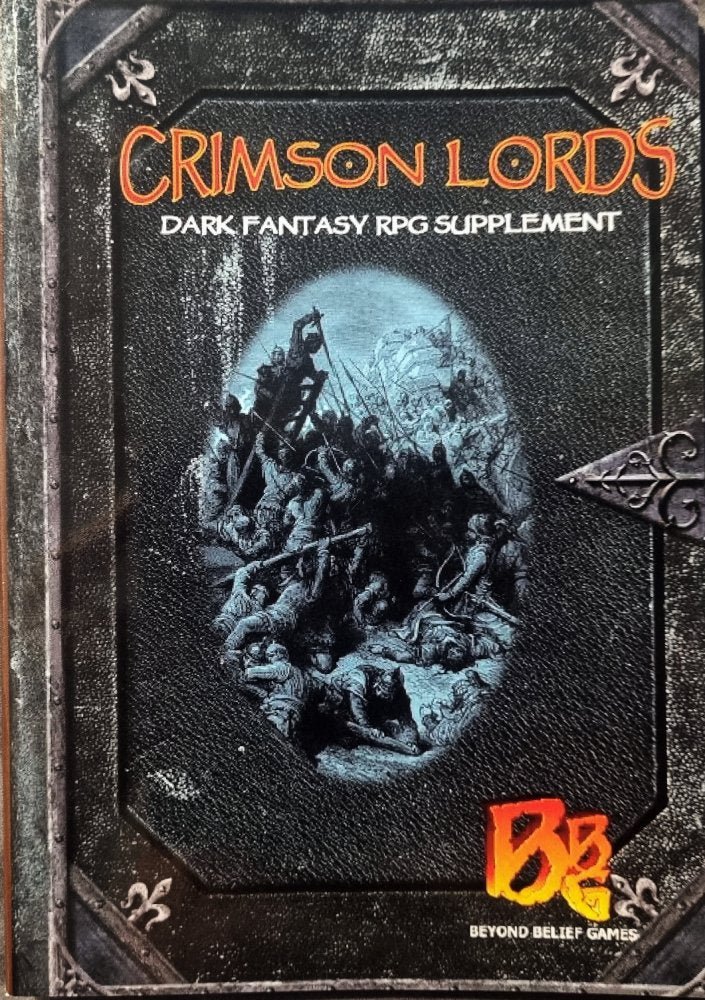 Crimson Lords - Dark Fantasy RPG Supplement (For First Edition) - Vinyl Kitchen