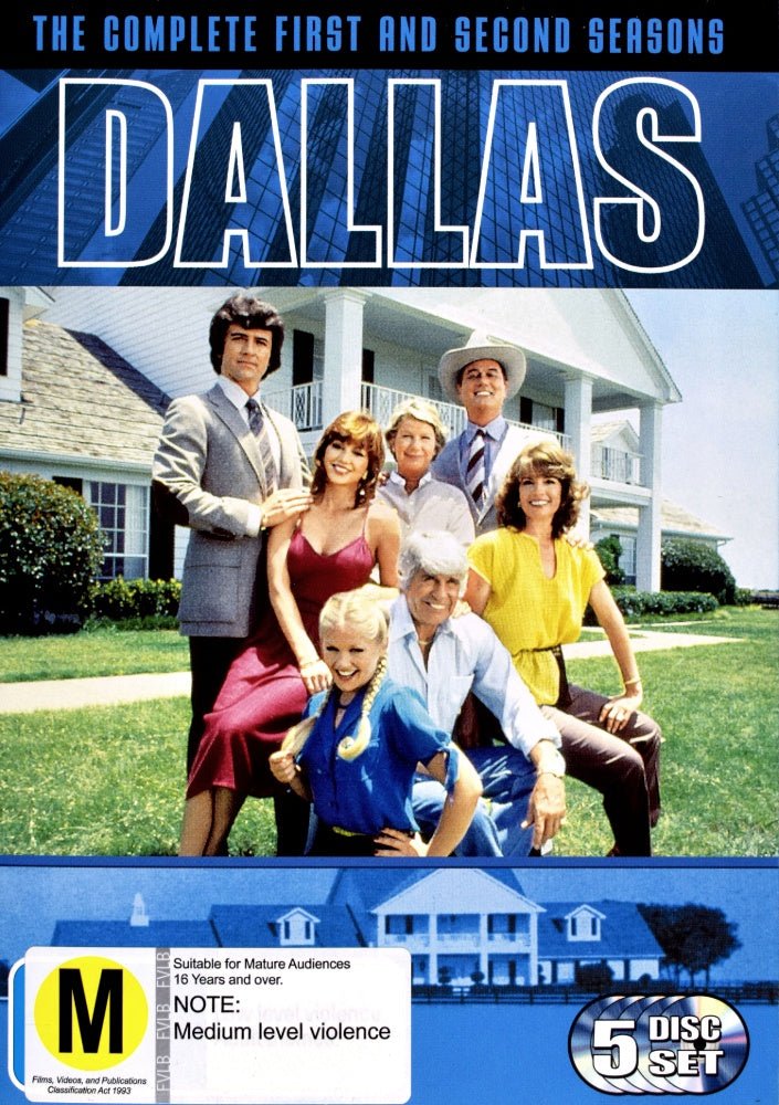 Dallas: Seasons 1 - 2 - 1978 (DVD) - Vinyl Kitchen