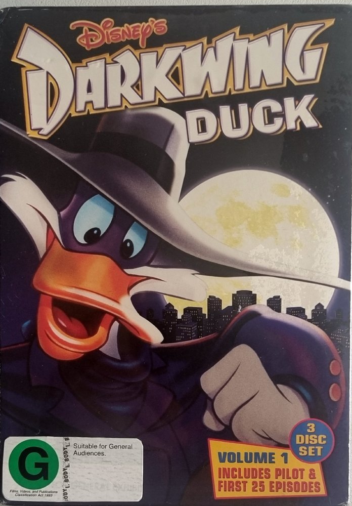 Darkwing Duck - Volume 1 - Three Disc Set (DVD) Region 1 - Vinyl Kitchen