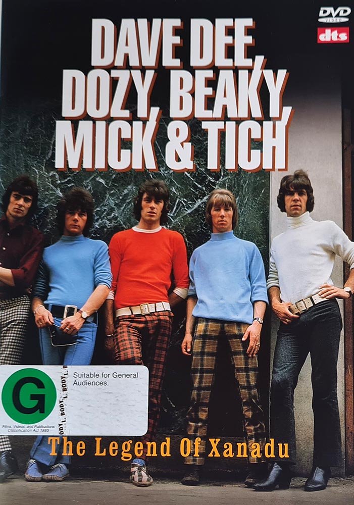 Dave Dee, Dozy, Beaky, Mick & Tich - The Legend of Xanadu (DVD) - Vinyl Kitchen