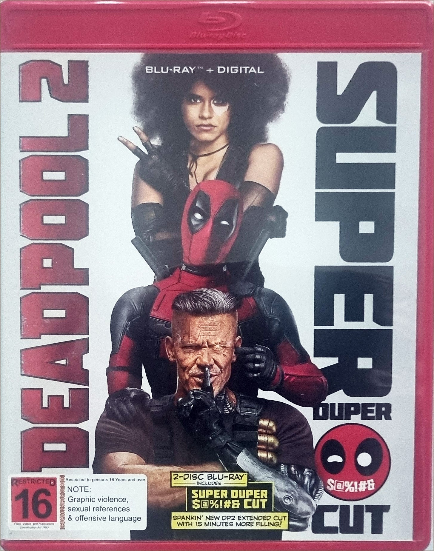 Deadpool 2 - Super Duper Cut - 2018 (Blu Ray) - Vinyl Kitchen