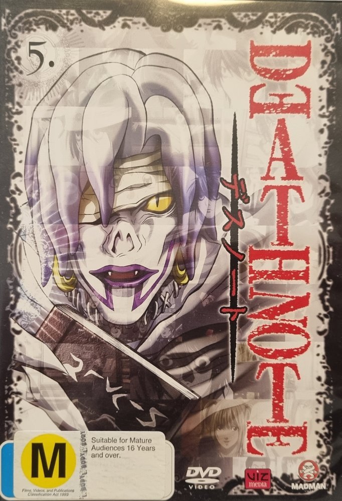 Death Note: Volume 5 - 2006 (DVD) - Vinyl Kitchen