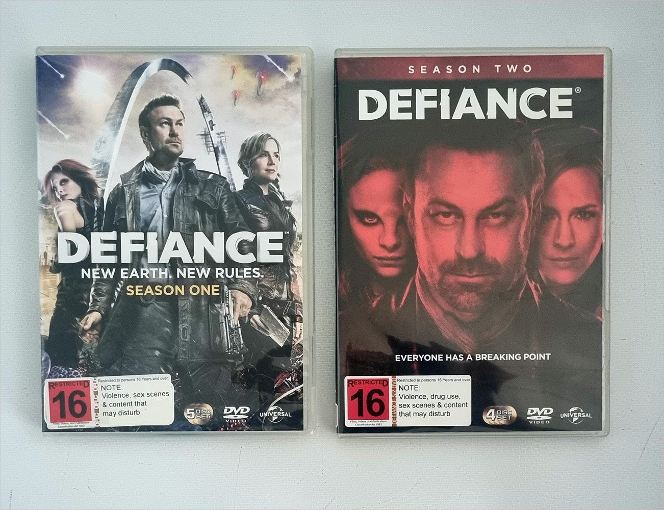 Defiance - Season 1 & 2 (DVD) - Vinyl Kitchen