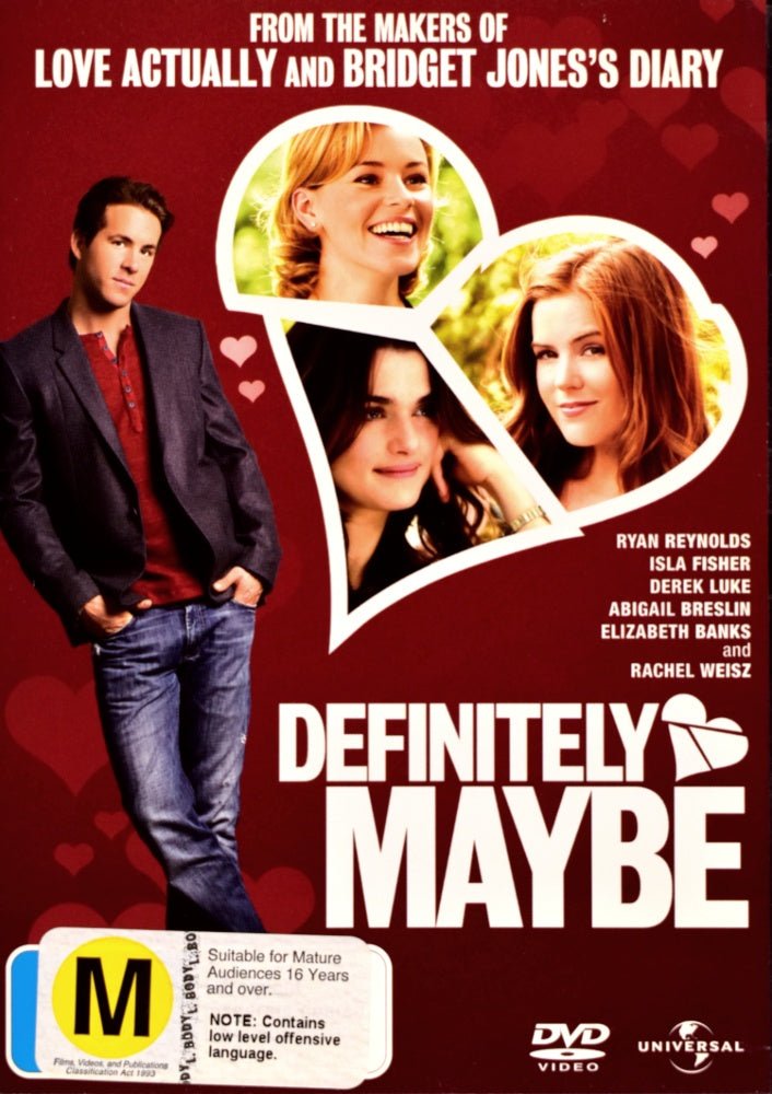 Definitely, Maybe - 2008 (DVD) - Vinyl Kitchen