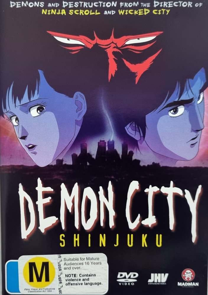 Demon City Shinjuku - 1988 (DVD) - Vinyl Kitchen