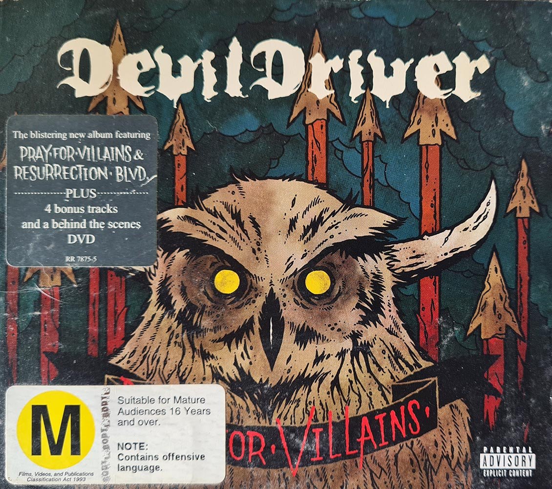DevilDriver - Pray For Villains (CD/DVD) - Vinyl Kitchen
