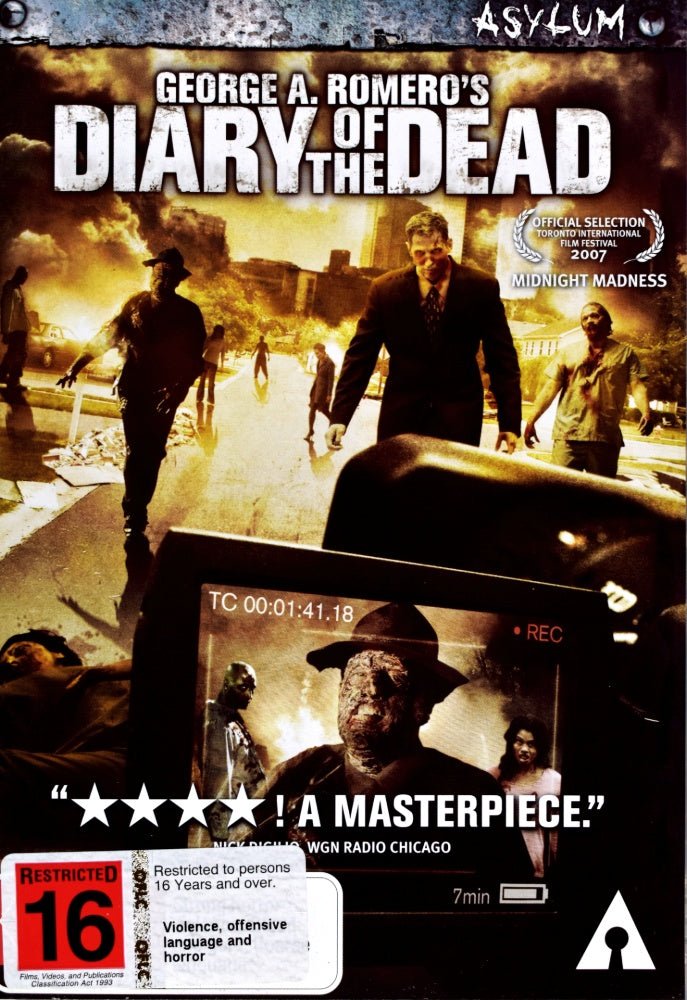 Diary of the Dead - 2007 (DVD) - Vinyl Kitchen