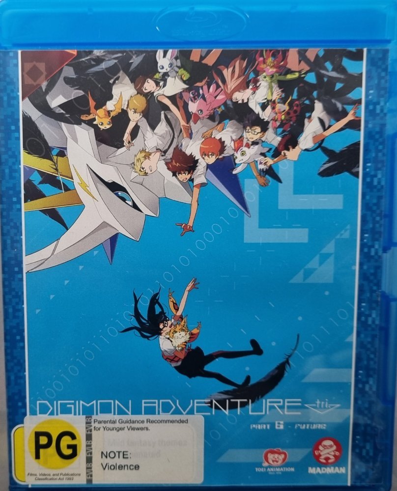 Digimon Adventure Tri. Part 6: Future - 2018 (Blu Ray) - Vinyl Kitchen