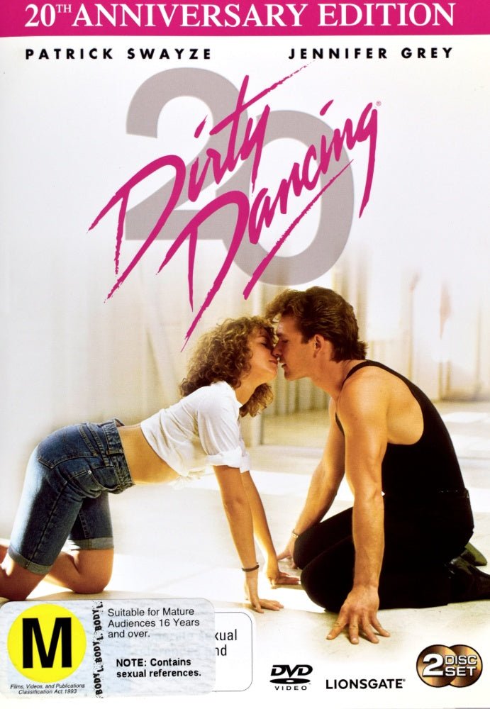 Dirty Dancing - 20th Anniversary Edition w/ iron on - 1987 (DVD) - Vinyl Kitchen