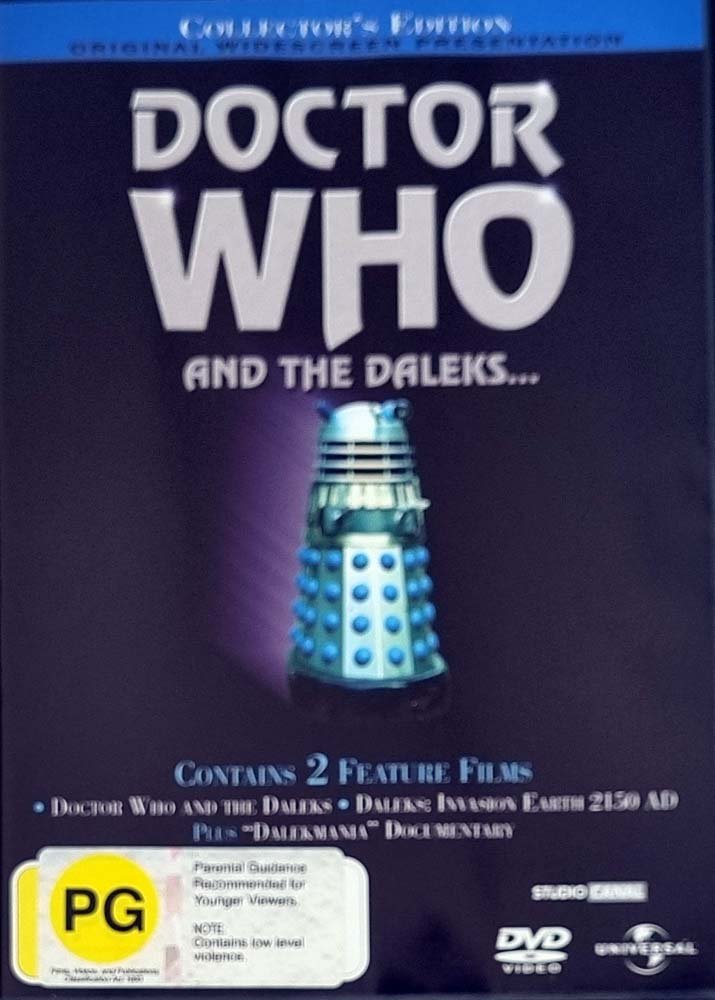 Doctor Who and the Daleks / Daleks: Invasion Earth 2150 AD (DVD) - Vinyl Kitchen