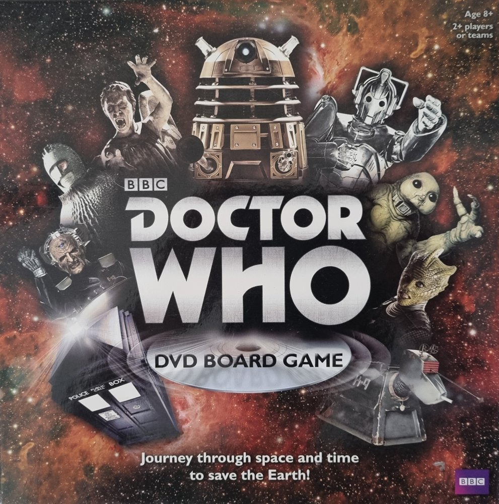 Doctor Who DVD Board Game - Vinyl Kitchen