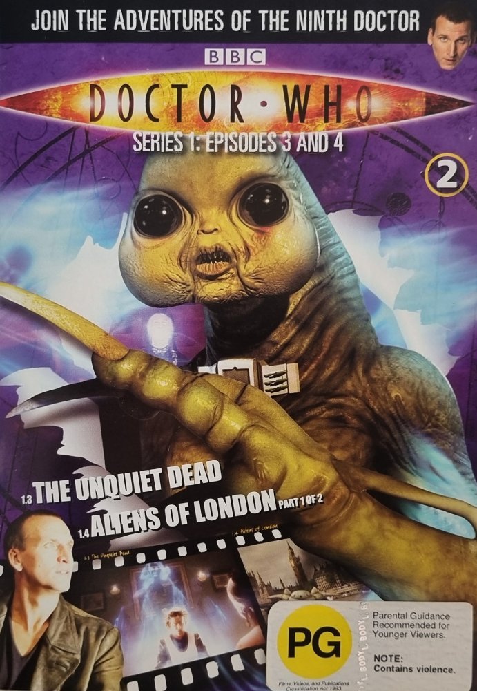 Doctor Who Series 1: Episodes 3 and 4 (DVD) - Vinyl Kitchen