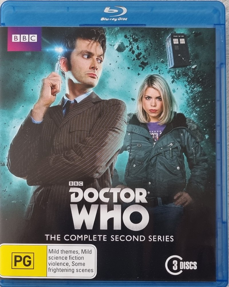 Doctor Who - The Complete Second Series (Blu Ray) - Vinyl Kitchen