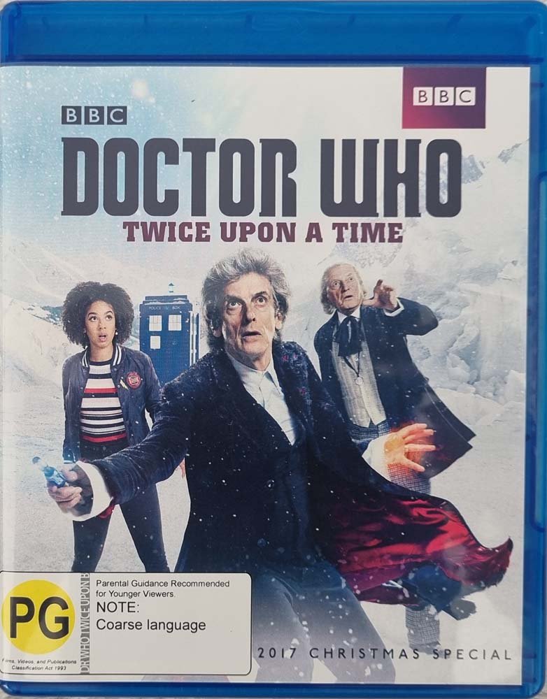 Doctor Who Twice Upon a Time (Blu Ray) - Vinyl Kitchen