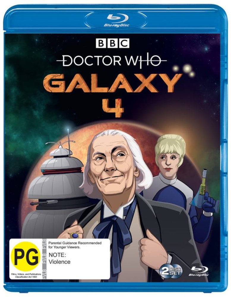 Doctor Who: Galaxy 4 (Blu Ray) Brand New