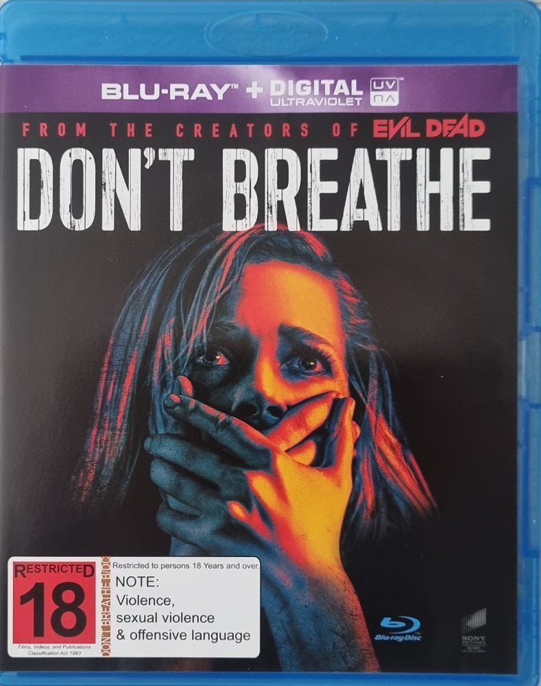 Don't Breathe - 2016 (Blu Ray) - Vinyl Kitchen