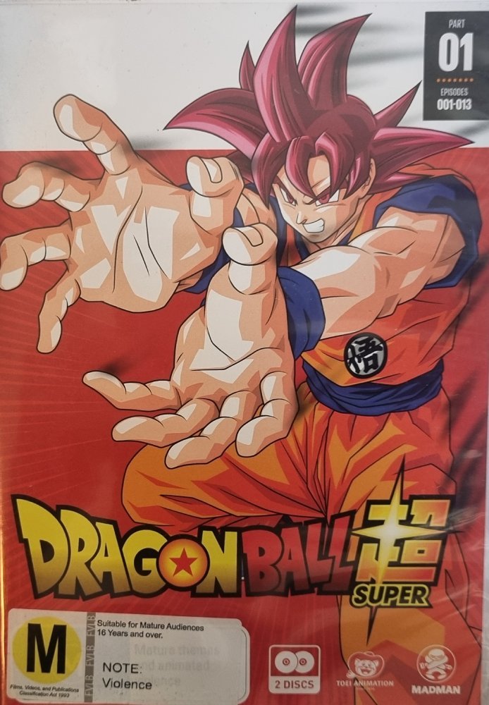 Dragon Ball Super: Part 1 - 2015 (DVD) - Vinyl Kitchen
