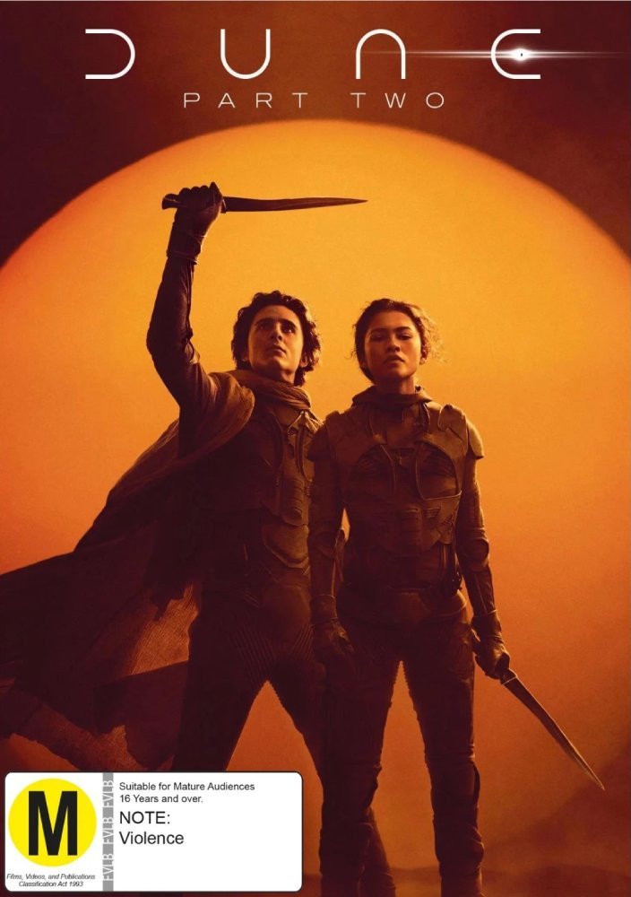 Dune Part Two - 2024 (DVD) - Vinyl Kitchen