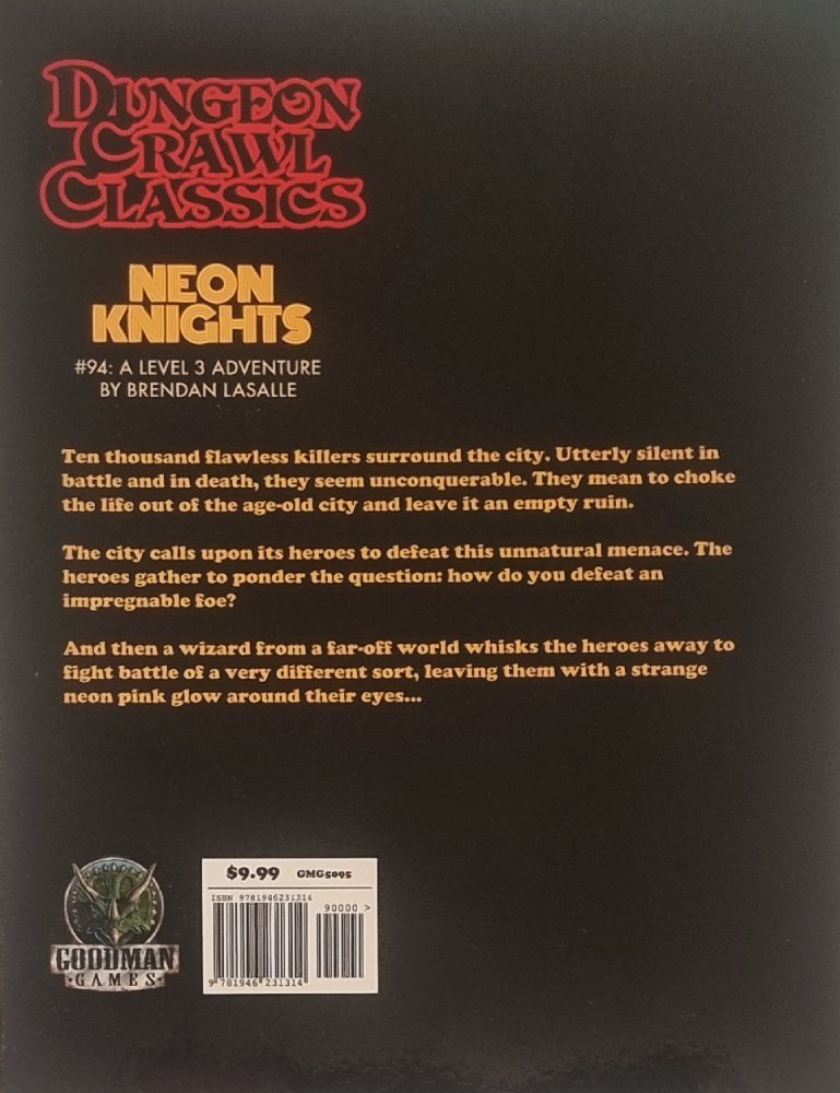 Dungeon Crawl Classics: Neon Knights 94 - Vinyl Kitchen