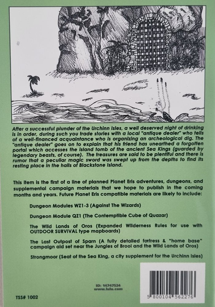 Dungeon Module UR1 - The Tomb of the Sea Kings - Vinyl Kitchen