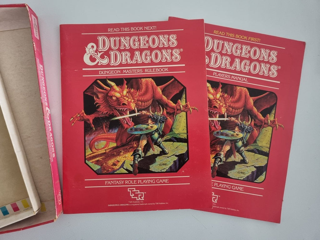 Dnd Basic Red Box Dungeons and Dragons: Red Box Set 1: Basic Rules - Vinyl Kitchen