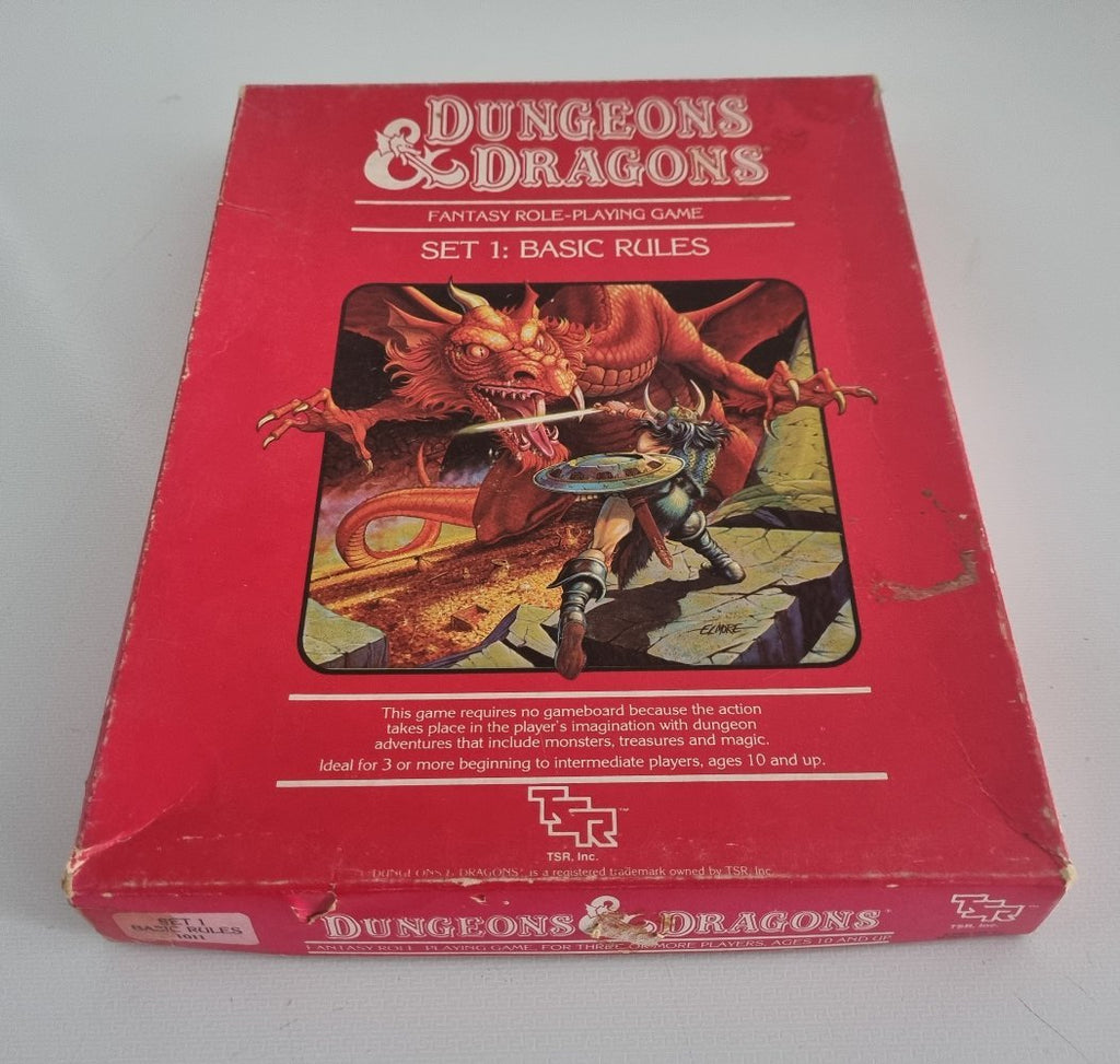 Dnd Basic Red Box Dungeons and Dragons: Red Box Set 1: Basic Rules - Vinyl Kitchen